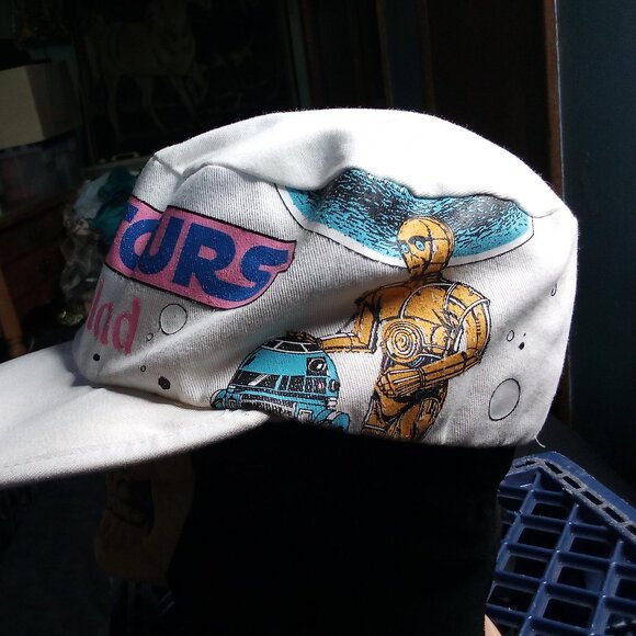 Vintage Disneyland Star Tours Painter Hat Cap - Picture 3 of 7